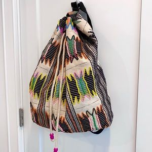 Hand Beaded Backpack